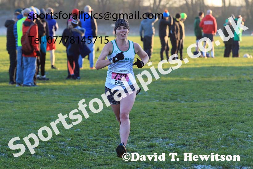 Senior womens 2022 North Eastern Cross Country Champs., Temple Park, South Shields.  Photo: David T. Hewitson/Sports for All Pics